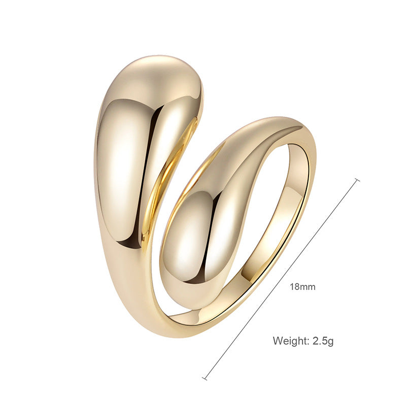 Fashion Simple Trend Advanced Photosensitive Surface Design Elegant Temperament Small Exquisite High Quality S925 Silver Ring