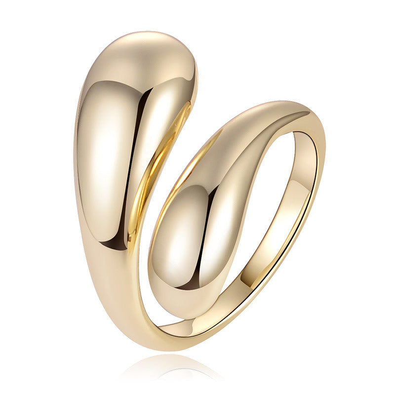 Fashion Simple Trend Advanced Photosensitive Surface Design Elegant Temperament Small Exquisite High Quality S925 Silver Ring