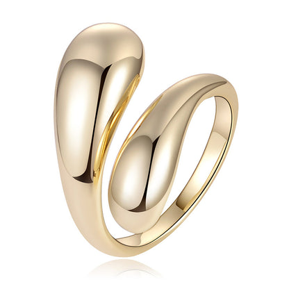 Fashion Simple Trend Advanced Photosensitive Surface Design Elegant Temperament Small Exquisite High Quality S925 Silver Ring